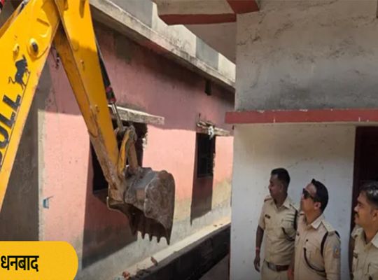 Crackdown on crime: Bulldozer rolls into gangster Prince Khan's house; MLA Arup Chatterjee had received a death threat.