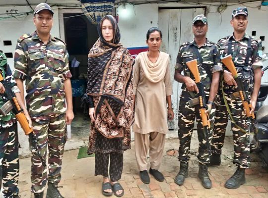 Major action at the Indo-Nepal border: Ukrainian female engineer arrested in Motihari; sensational revelation of her living in India without a visa for three years.