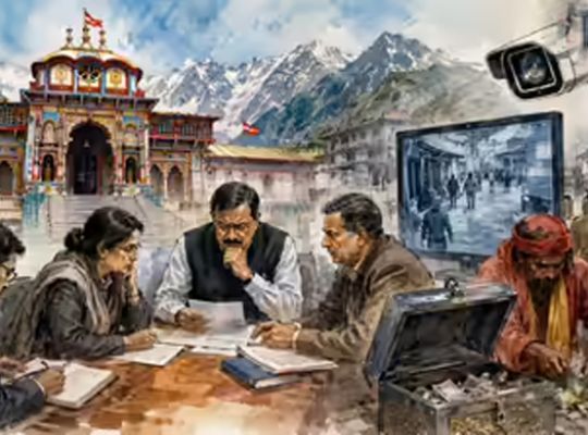 Major revelation in the Badrinath Temple offering misappropriation case: Crucial clues found in CCTV footage; suspicious activities in the counting room captured on camera.