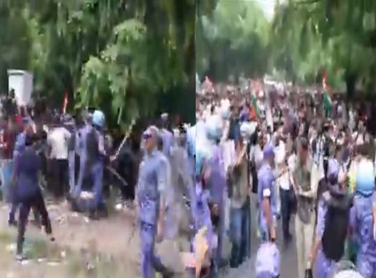 Uproar in Delhi ahead of Parliament march: Lathi-charge on protesters at Jantar Mantar, several detained; capital on high alert.