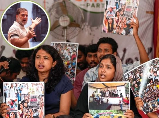 Big Breaking: Nothing short of Dharmendra Pradhan's resignation is acceptable! Student organizations and the opposition remain firm on their stance despite PM Modi's assurance of strict action.