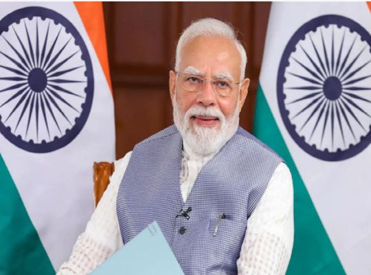 PM Modi sounds the bugle for a massive anti-drug campaign: Launch of the 'Drug-Free Youth for a Developed India' pledge campaign.