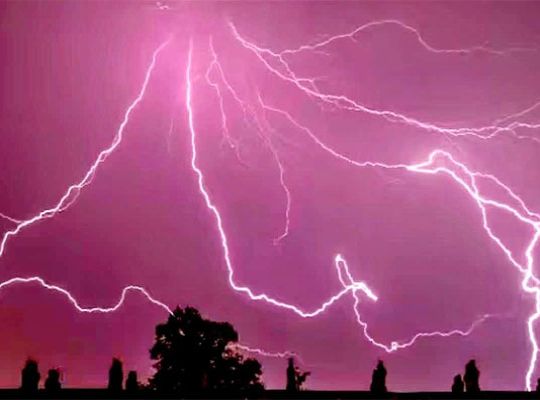 Lightning wreaks havoc in Bihar's Banka: 6 dead&mdash;including a father and son&mdash;and 7 critically burnt.