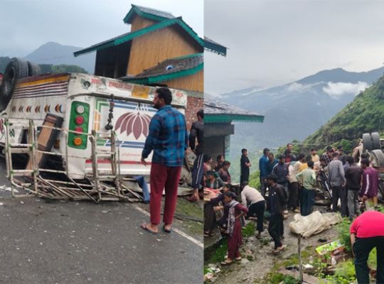 Major road accident in Himachal: Passenger-filled bus overturns! Seven dead, 11 injured.