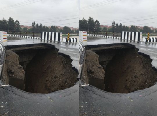Uttarakhand: Major action taken after bridge approach road collapses in Dehradun; Himalayan Construction banned, three engineers suspended.