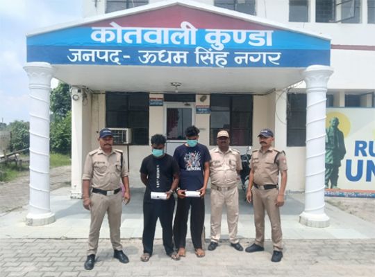  Udham Singh Nagar: Jewelry stolen from a house in Sarvarkheda in broad daylight! Police solve the case; two accused arrested.