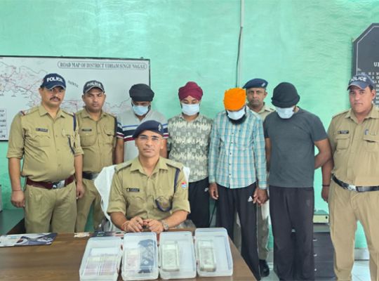 Uttarakhand: Major breakthrough in Rudrapur robbery case! Police nab four accused; arrests made following a raid in Rampur.