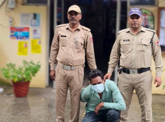 Uttarakhand: Youth arrested in Gadarpur for allegedly raping a woman; police apprehended the accused at Bamanpuri T-junction.