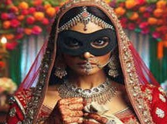 Newlywed woman serves food laced with intoxicants to in-laws; three, including her husband, fall ill; villagers catch the bride as she attempts to flee.