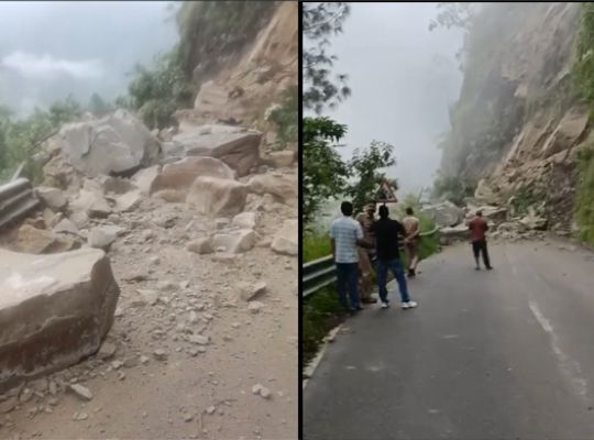 Monsoon havoc continues in Uttarakhand! Roads closed from Chamoli-Rudraprayag to Nainital; debris wreaks havoc in Karnaprayag; panic in Mussoorie following a hillside collapse.