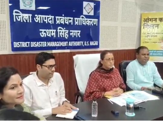 Uttarakhand: Under the &lsquo;Seva Sankalp&rsquo; campaign in Udham Singh Nagar, &lsquo;Aangan Ka Milan&rsquo; events will be organized at 2,388 Anganwadi centers; Minister Rekha Arya issues directives to officials.
