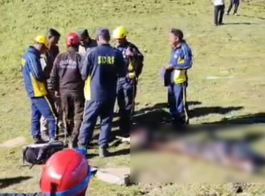  Uttarakhand: Tragic accident on the Tungnath trek! Woman fell into a deep gorge; rescue operation lasted all night! Body recovered in the morning.