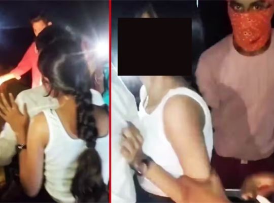 Brazen Act: Video of the harassment of a minor schoolgirl in Bihar's Jamui goes viral! Youths blocked her path, hurled abuse, and engaged in indecent behavior; raids are underway to arrest the accused.