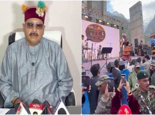 Uproar over Minister Satpal Maharaj's statement regarding the Badrinath DJ controversy: Chardham Mahapanchayat outraged by remarks on the conch shell,clash erupts over faith and traditions.