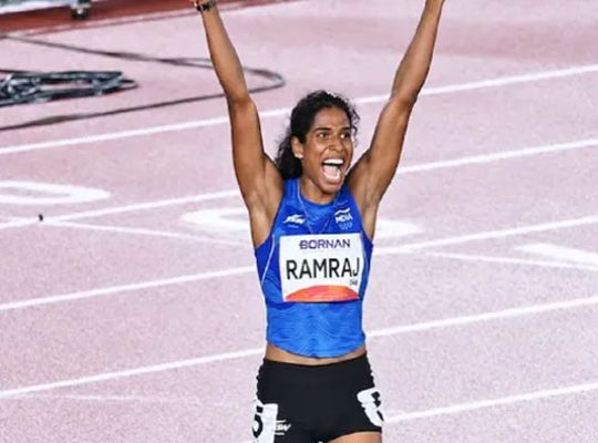 Asian Games 2026: Vithya Ramraj makes history, wins bronze medal by breaking PT Usha's 42-year-old record.