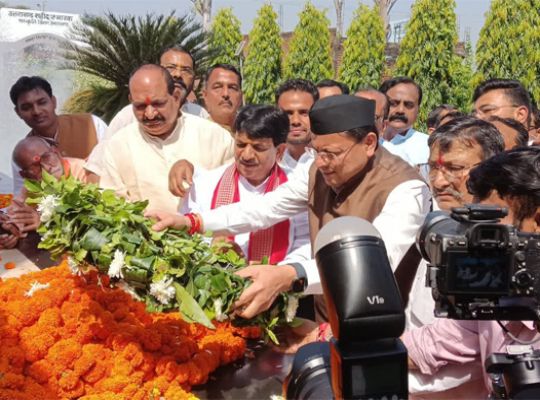 Uttarakhand: Tribute to the martyrs of the Rampur Tiraha incident! CM Dhami says the state was formed through the sacrifices of the agitators; foundation stone laid for the martyrs' memorial site.